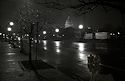 Pennsylvania Avenue in the Rain at Night, Washington, DC